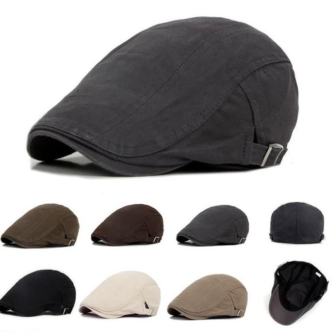 Topi Flat Cap / Topi Beret Import / Topi Kodok / Topi Copet