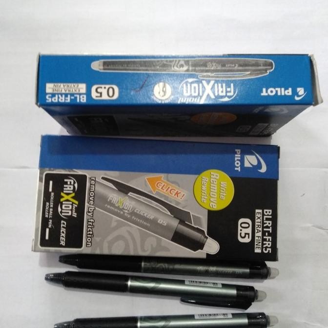 

Produk Baru!! Pulpen frixion 0,5 hitam / bolpoint frixion 0,5