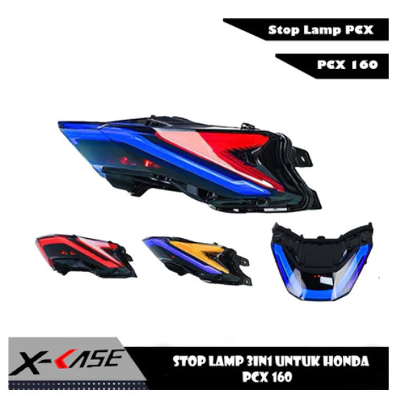 TERBARU Stoplamp Luminos PCX 160 New 3in1