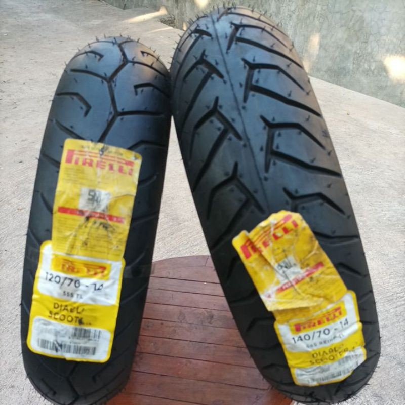 PIRELLI BAN AEROX 140/70 140/60 & 120/70 RING 14 ORIGINAL SNI