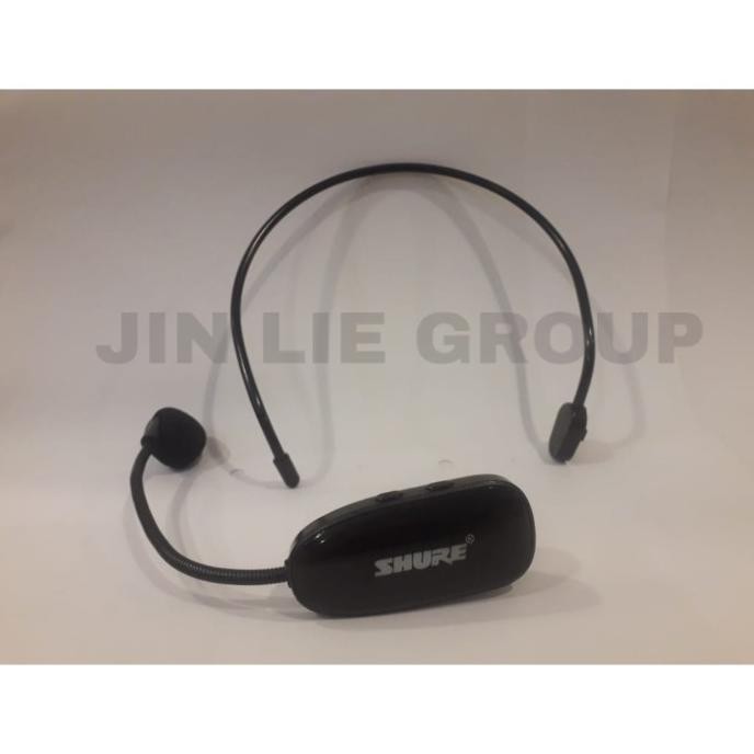 MIC SHURE SH 02 WIRELESS BANDO CLIP ON IMAM MASJID H85M