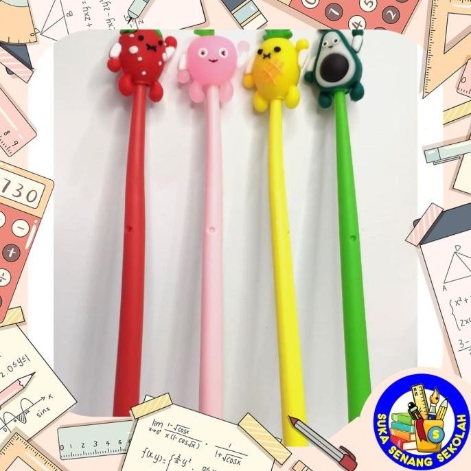 

Produk Baru!! SELUSIN Pulpen Cutie Fruits S0184