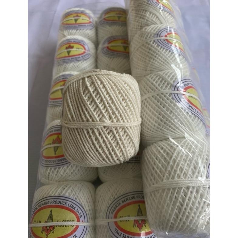 Promo 10 Roll Benang Jagung Besar Benang Kasur Merk Jagung 1 Pak Isi Lebih Banyak Dan Besar