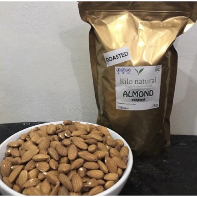 

roasted almond 1kg / almond panggang 1kg termurah