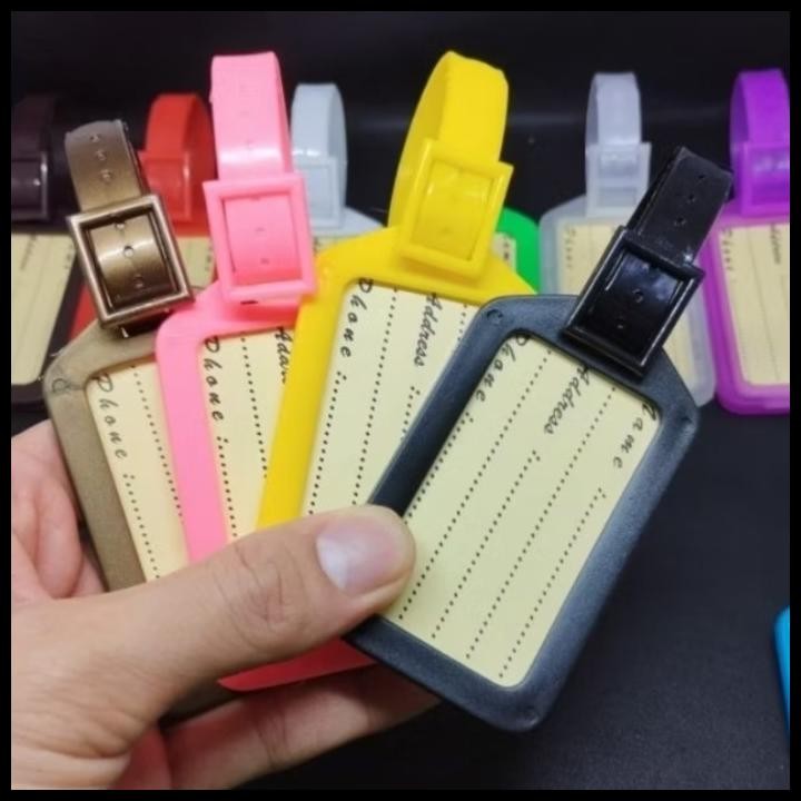 Terlaris Bag Tag Luggage Tag Name Tag Gantungan Untuk Di Koper Atau Tas Murah Good Quality