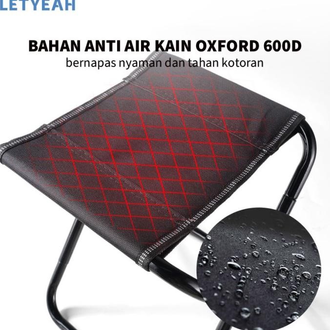 Kursi LipatLetYeah Terlipat Penuh Kursi/Kursi Lipat Kecil/Portable Kursi Lipat/Outdoor Kursi Lipat/M