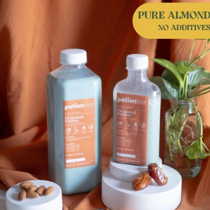 

prenatal potion - almond milk & spirulina 250 ml (nutrisi ibu hamil) termurah