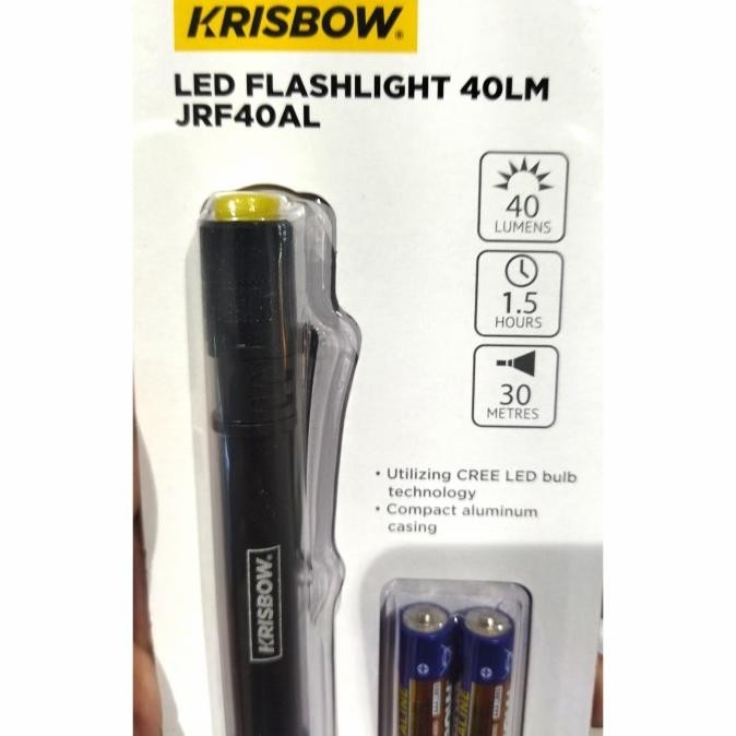 

Senter Model Pulpen Krisbow Stok Terbatas