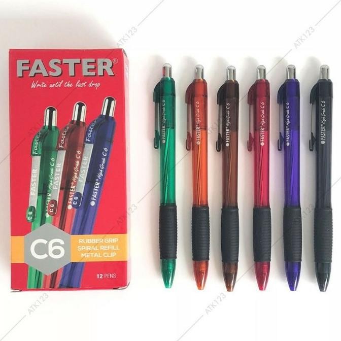 

Produk Baru!! PEN PULPEN FASTER CETEK C6