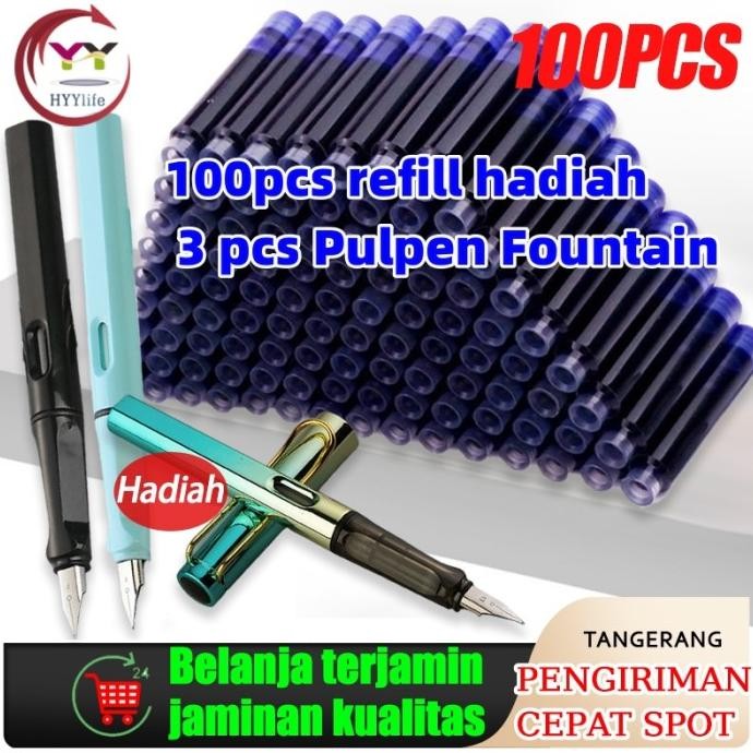 

Produk Baru!! Fountain Pen Set/Nib Kaligrafi Pena Multi Fungsi Pulpen Alat Tulis