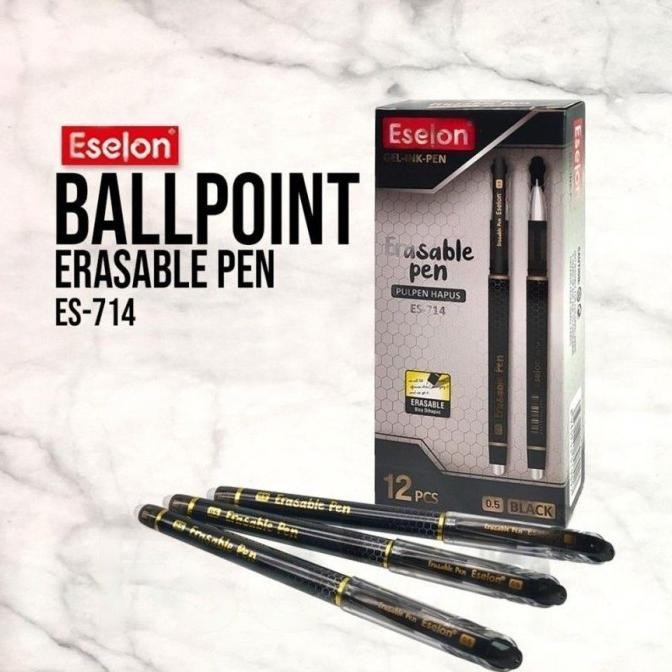 

Produk Baru!! Pulpen Hapus / Erasable Pen - ESELON ES714