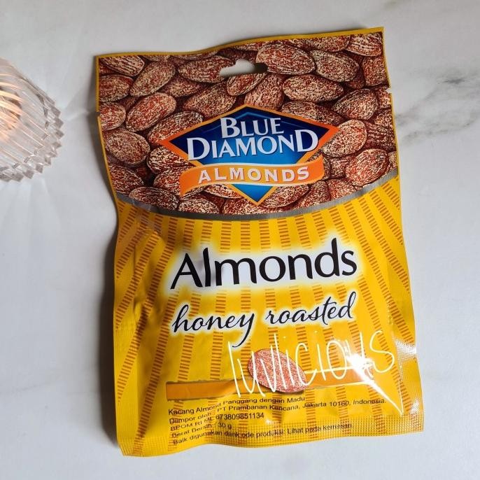 

blue diamond almonds honey roasted kacang almond madu panggang termurah