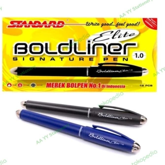 

Produk Baru!! PULPEN BOLDLINER ELITE (1.0) HT/BIRU PER LUSIN