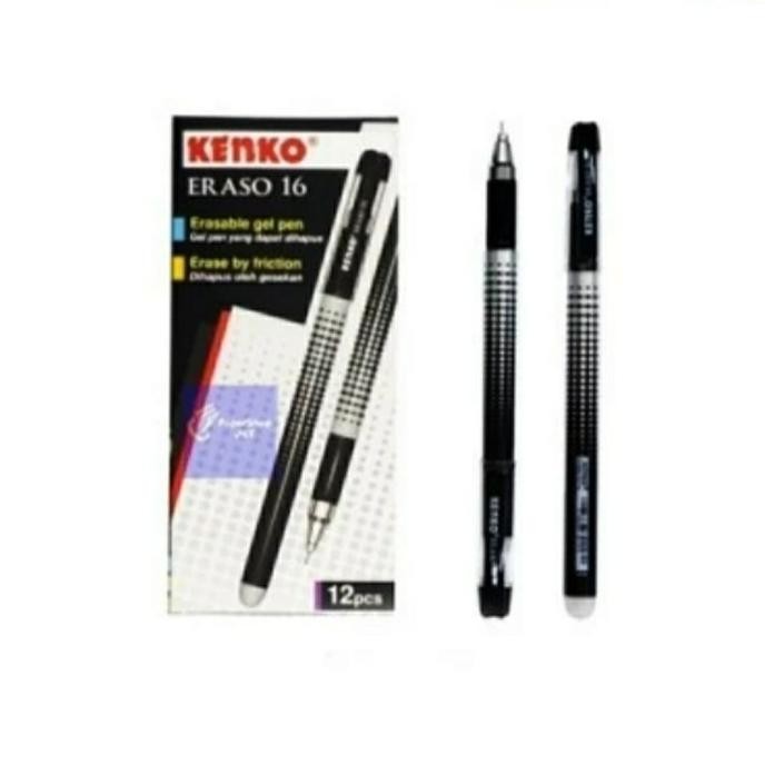 

Produk Baru!! Pulpen Pen Hapus Eraso 16 KENKO Per Lusin