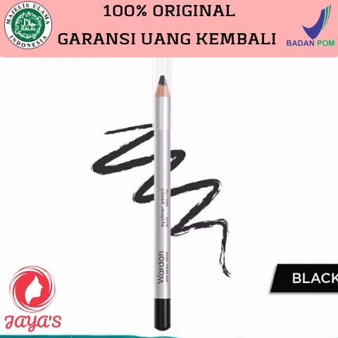 Ready Wardah Eye Liner Pencil Eyeliner Black Hitam Celak Pensil Original