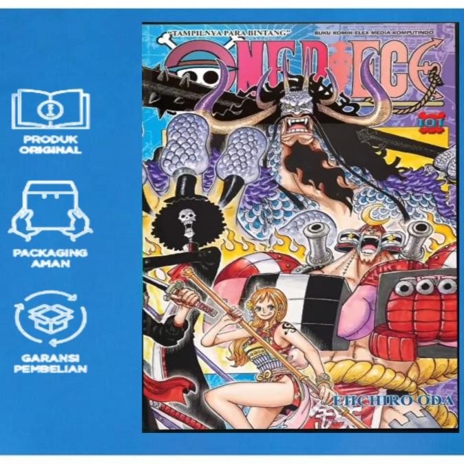 Komik One Piece Vol 101 By Eiichiro Oda / Original Stok Terbatas