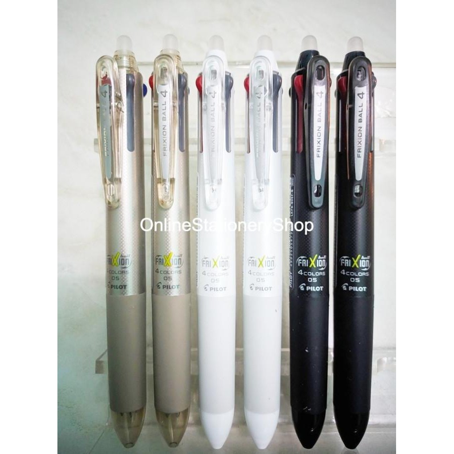 

Pilot Frixion Clicker 4 In 1./ 1 Pulpen Pilot Frixion 4 Warna Stok Terbatas
