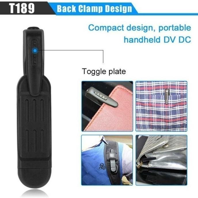 

Arsmundi Kamera Pengintai Spy Camera Bentuk Pulpen Clip 1080P T189 Stok Terbatas