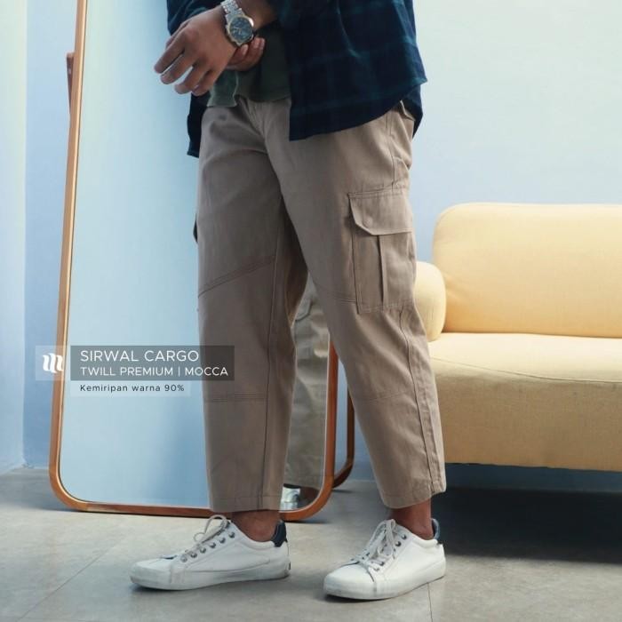 New 100% Originalll Sirwal Cargo Premium Ori By Mosped | Twill Premium | M - Xxl New Best Quality As