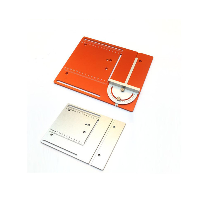 MINI TABLE SAW PANEL DIY TABLE SAW ACCESSORIES ANGLE RULER BACKER POWER SPINDLE WORKBENCH