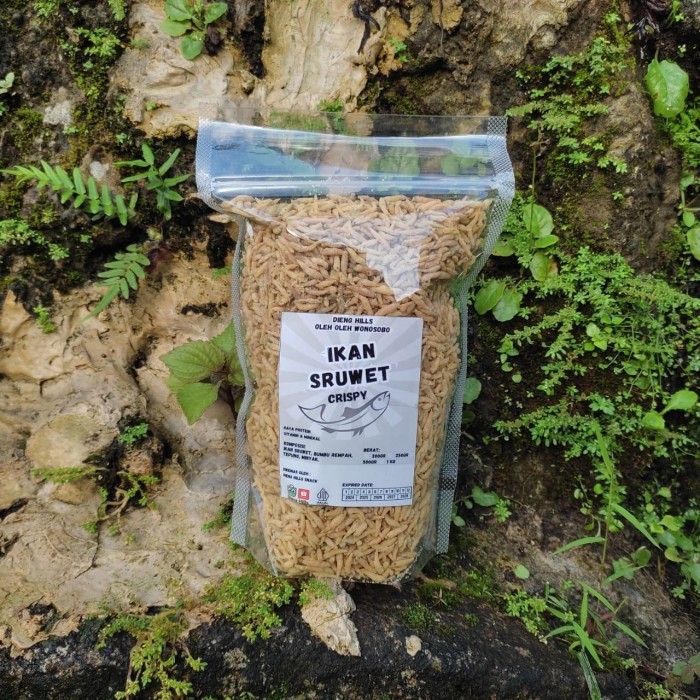 

Ikan Sruwet Coneli Ikan Waduk Wadaslintang Wonosobo berat 500gr