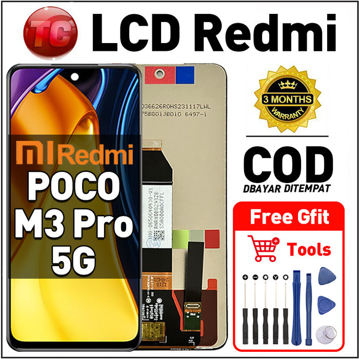 TERBARU Original Lcd Redmi Poco M3 PRO 5G fullset ori asli Layar hp touchscreen Sentuh Versi Tinggi