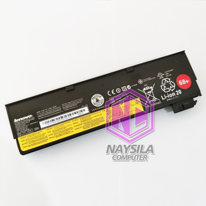 Baterai Battery ORI Lenovo ThinkPad T440 T440S T450 T450S T460 T460P