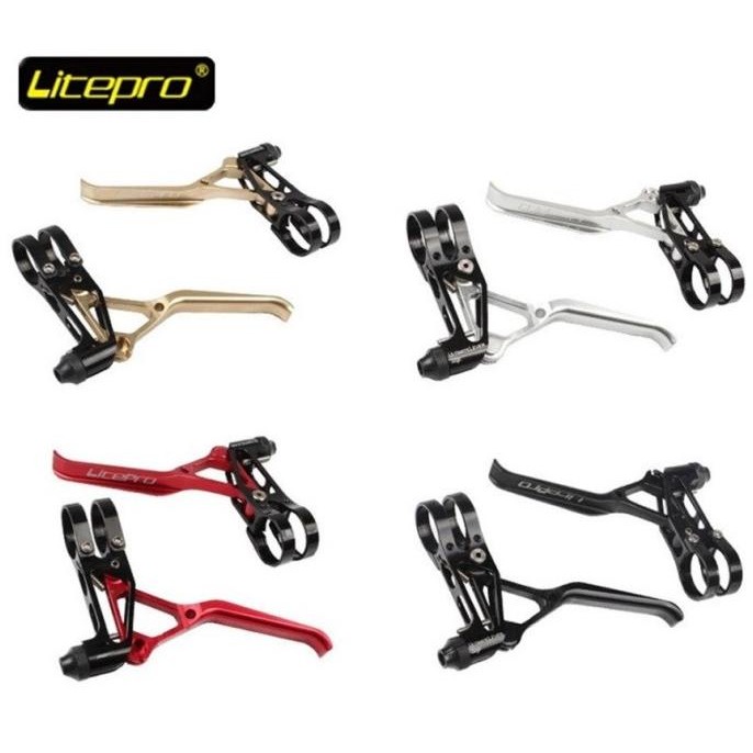 Litepro Ultralight Handle Brake Lever - Tuas Rem Sepeda Lipat Original