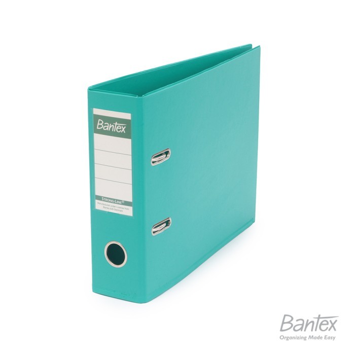 

TERLARIS! Bantex Ordner Kwitansi/A5 7cm Plastic LAF Turquoise #1452 22