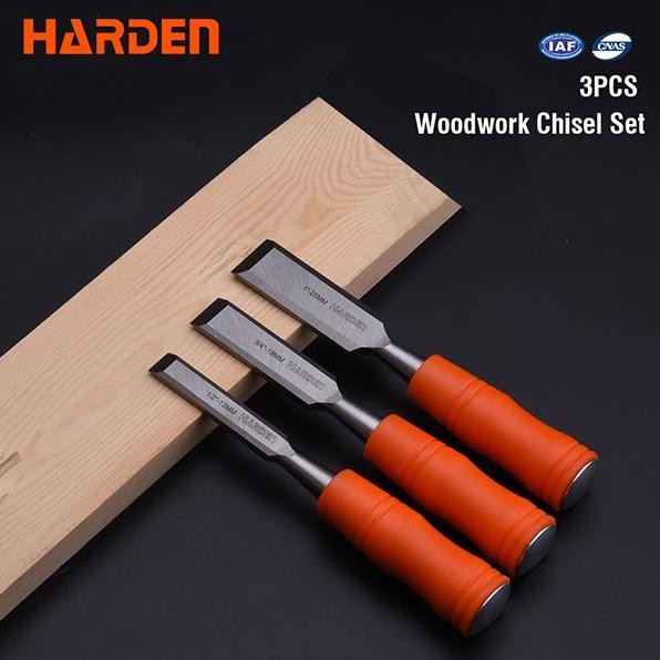 

3PCS Woodwork Chisel Set / Pahat Kayu 3 Pcs
