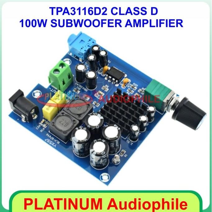 TPA3116 AMPLIFIER CLASS D 100W - TPA3116D2 CLASS D SUBWOOFER AMPLIFIER ORIGINAL DAN TERPERCAYA