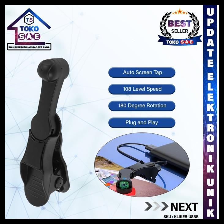 terbaru  auto klik like live otomatis portabel alat tap tap screen layar hp otomatis kecepatan tingg