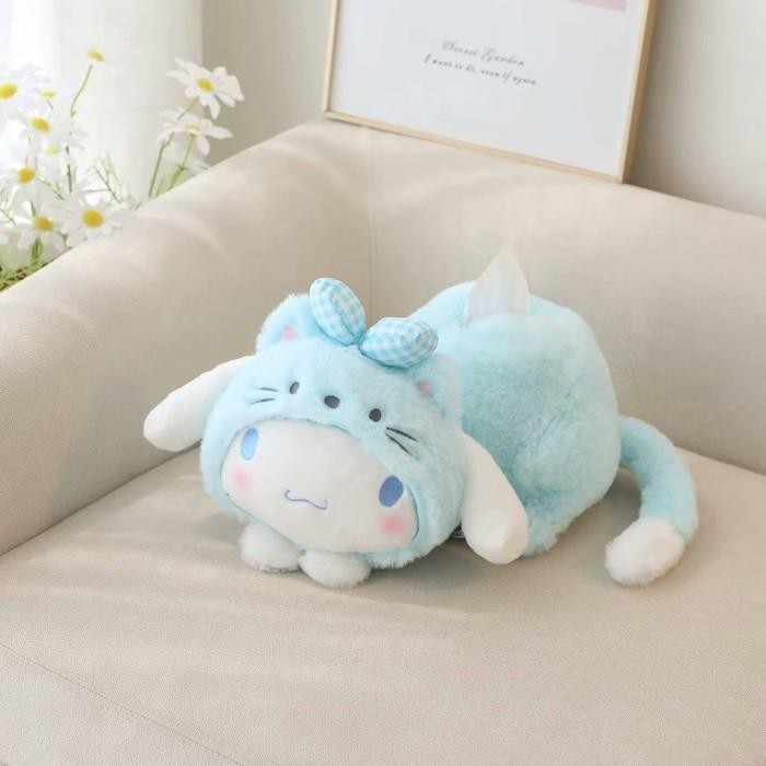 BONEKA TEMPAT TISU MELODY KUROMI CINNAMOROLL KUCING CAT TISSUE SANRIO