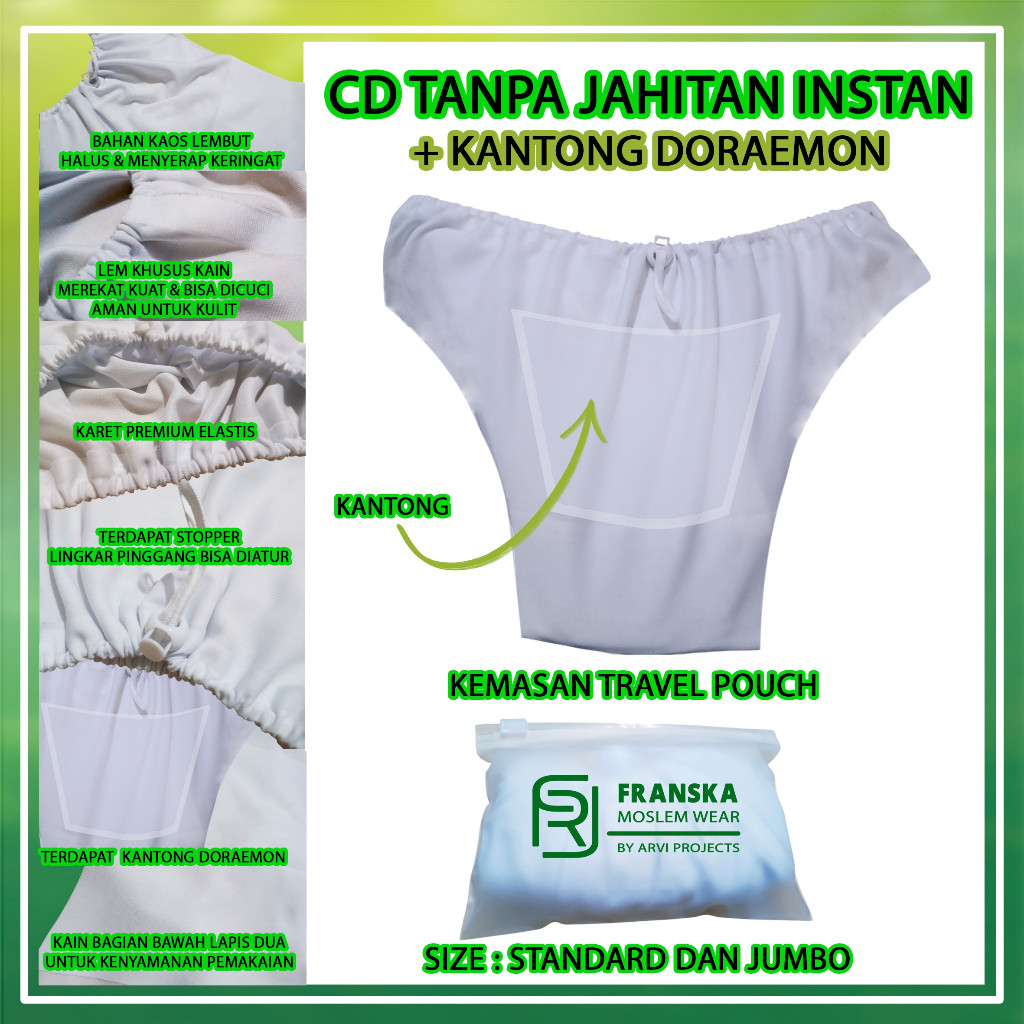 Cd Ihrom Antong Doraemon Intan Tanpa Jahitan Emaan Travel Pouch