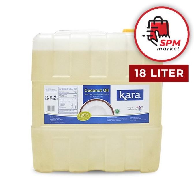 

Terlaris Minyak Goreng Kelapa Putih Kara Coconut Oil 18 Liter Ready Stok