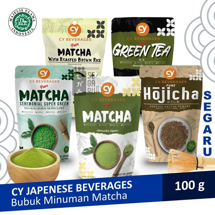 

BARU CY PURE MATCHA | PREMIUM JAPANESE MATCHA POWDER 100GR