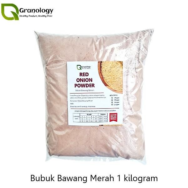 

BARU BAWANG MERAH BUBUK / PURE SHALLOT POWDER (1 KILOGRAM) BY GRANOLOGY