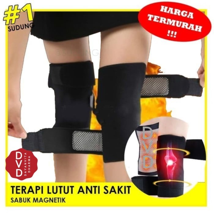 Ravnick bantalan lutut ion magnet sabuk terapi panas lutut kneepad lutut