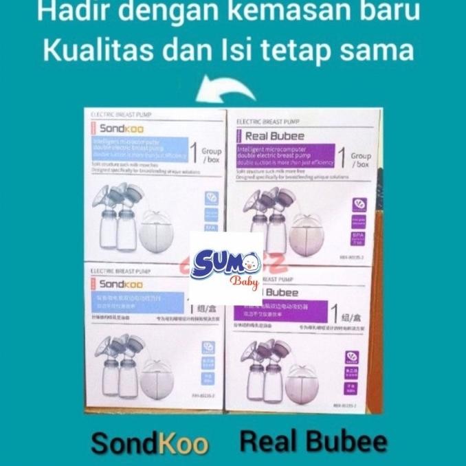 Pompa Asi Bayi Elektrik Real Bubee Double Pump/Pumping Asi Bayi Ganda