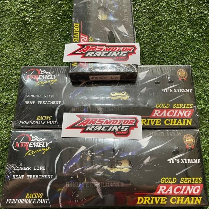 Rantai Xtr Hsbt 428 130L Gold- Xtreme Racing Original
