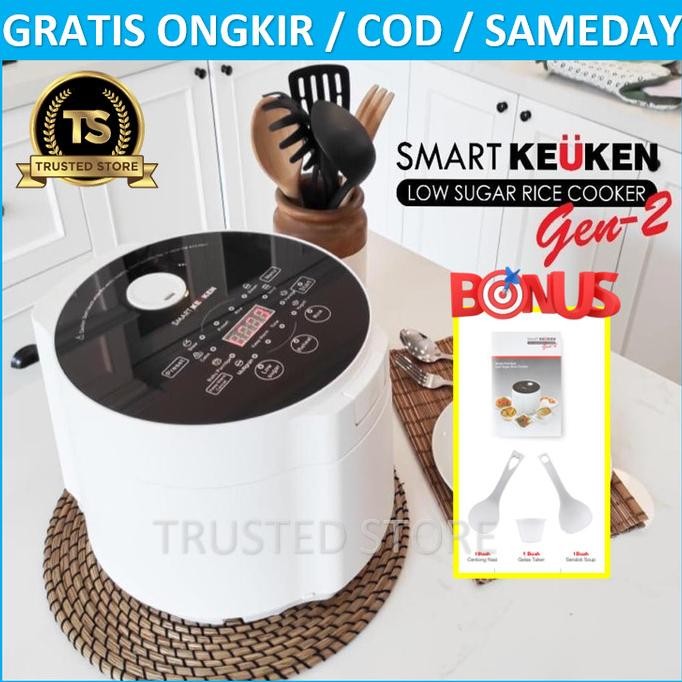 Smart Keuken Gen 2 Rice Cooker Low Carbo Rendah Karbo Ricecooker