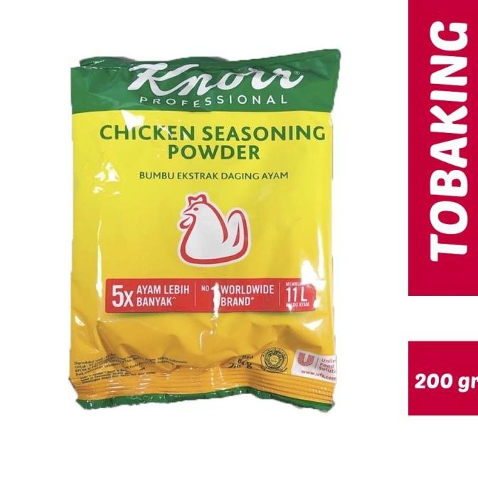 

BARU KNORR CHICKEN SEASONING POWDER 200 GR KNOOR BUBUK KALDU AYAM HALAL