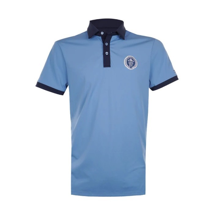 Polo Shirt golf Man Cutter & Buck Tour Dry mens polo Bue