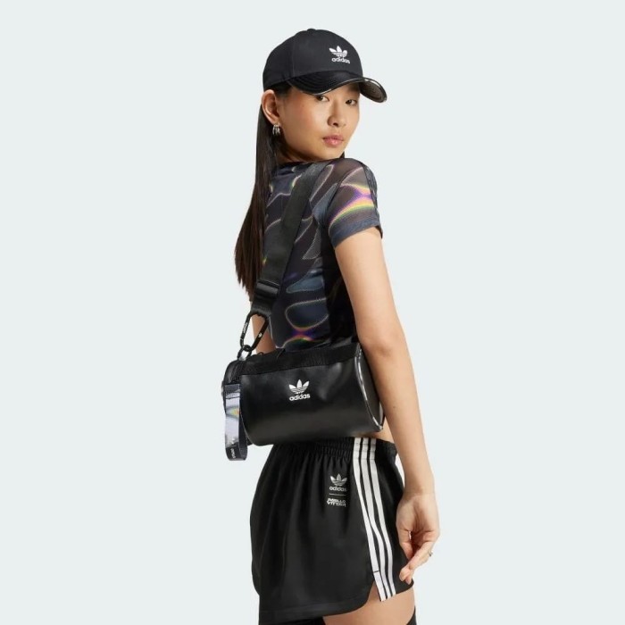 Tas golf Mini duffle bag Pouch golf sling bag Adidas Limited Black man women unisex