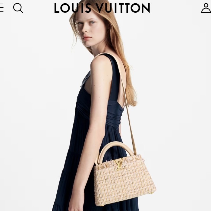 Part 2 : Tas handbag shoulder bag Ladies LV Louis Vuitton Capucines BB M22181