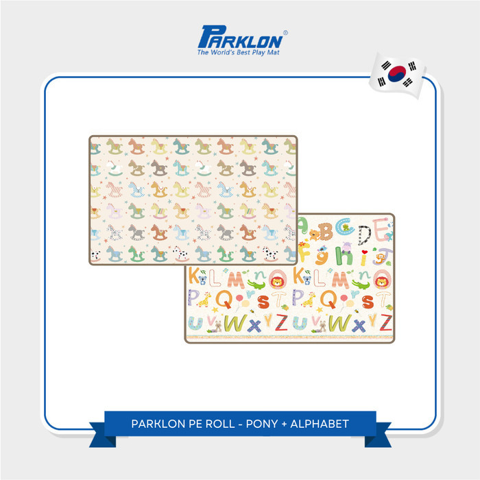 Parklon PE Roll Pony Alphabet Playmat