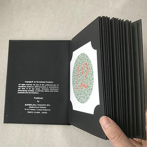 TERLARIS Color Blindness Test Book Buku Tes Buta Warna 38 Buku Tes Buta Warna