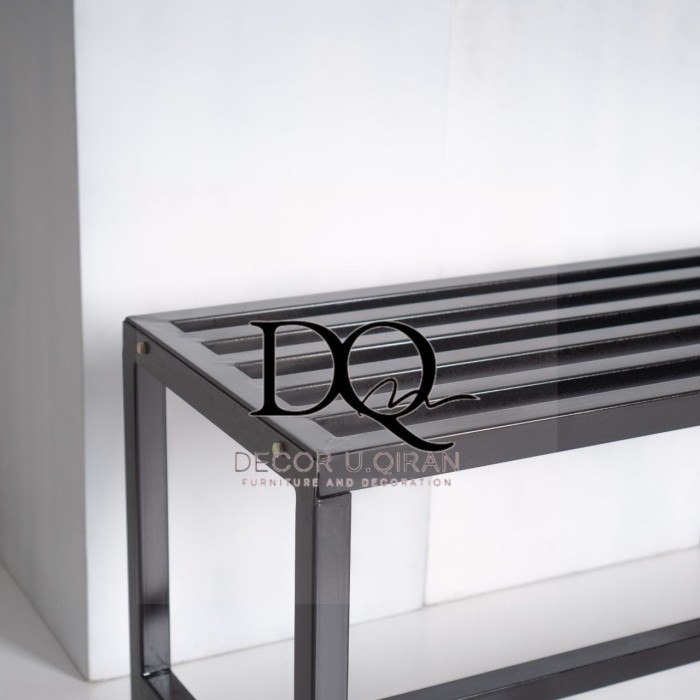 Kursi Tunggu Besi Kayu Waiting Chair Kursi Taman Bandara Panjang