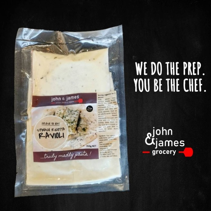 HOT SALE Homemade Spinach Riccota Ravioli - john & james grocery