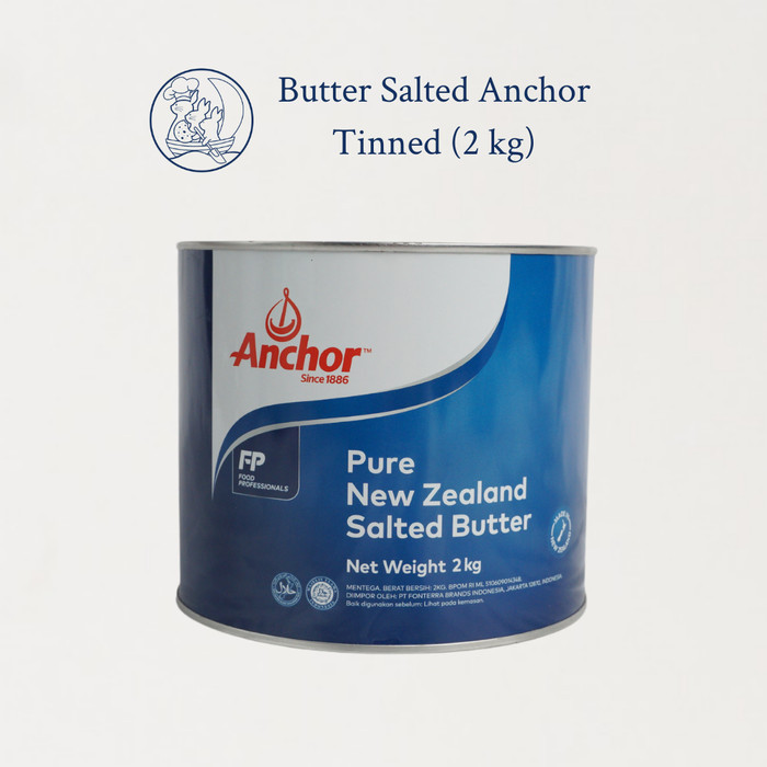 

Anchor Butter Salted/ Mentega Asin New Zealand/Butter Salted 454gr/2kg